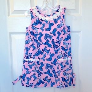Lilly Pulitzer Little Lilly Classic Shift in Ruff Night
